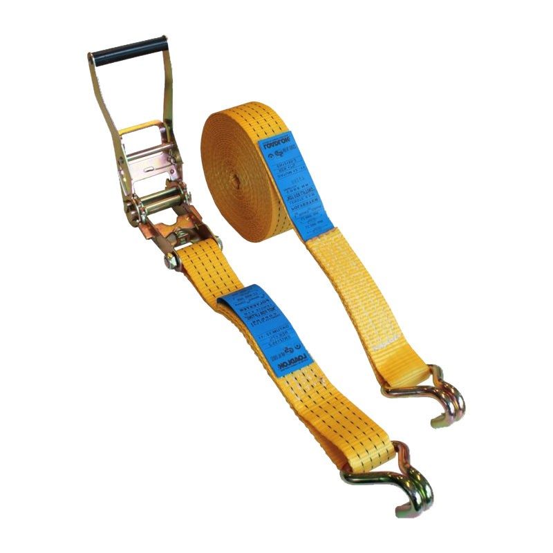 Spanband 50mm ratelgesp+haken 7m