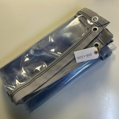 Transparant PVC raamzeil op maat gemaakt - Afbeelding 3
