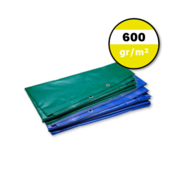 PVC Afdekzeilen 600gr/m²