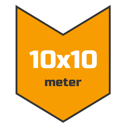 10x10m afdekzeil | Afdekproducten.nl