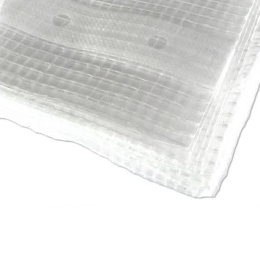 Gewapend transparant afdekzeil 3x4m 240gr/m² - Afbeelding 4