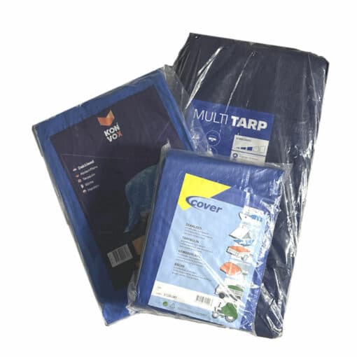 Blauw afdekzeil 2x3m 100gr/m² - Afbeelding 2