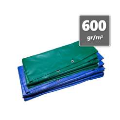 PVC Afdekzeilen 600gr/m²