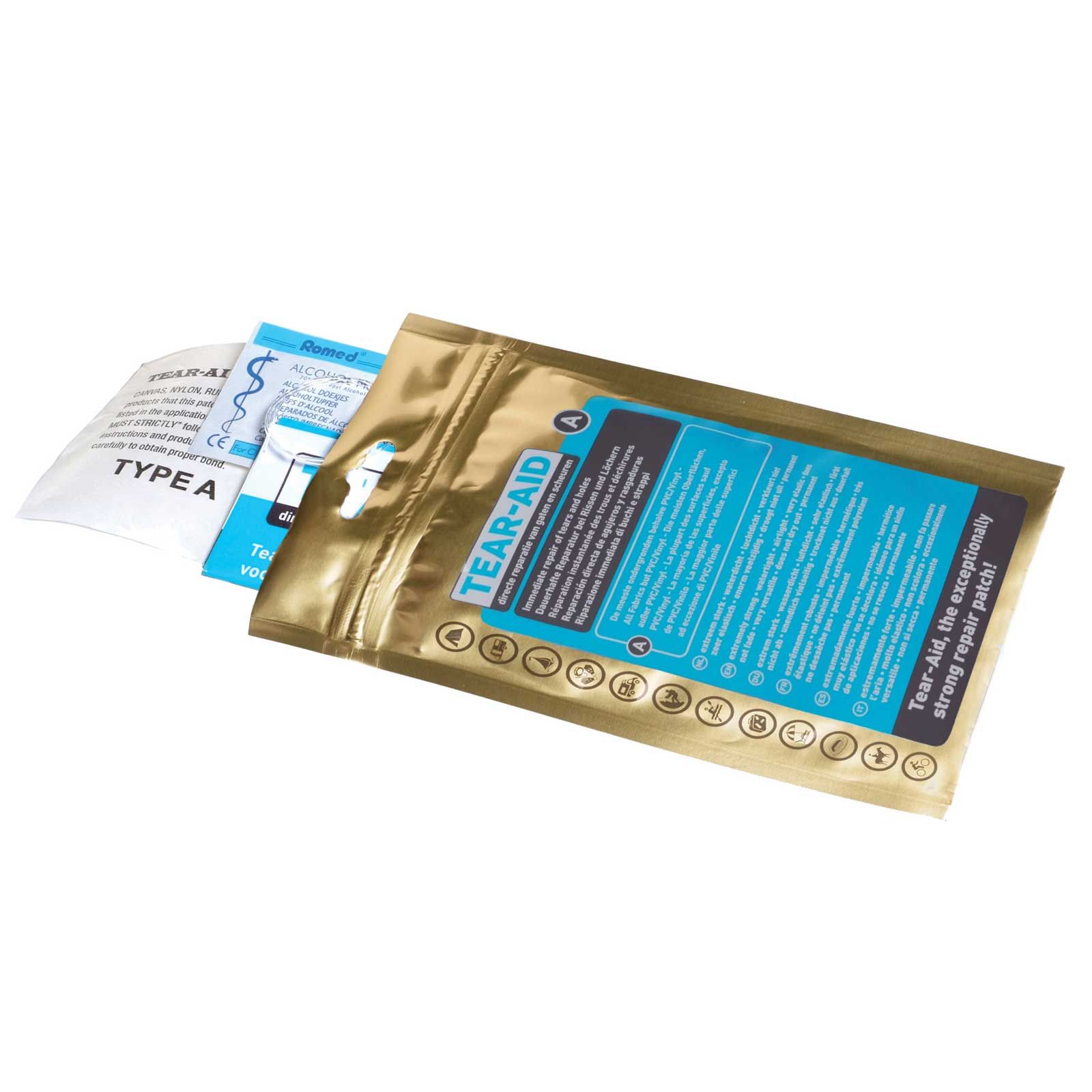 Tear‑Aid Type A Reparatiekit – Transparant & Waterdicht - Afbeelding 2
