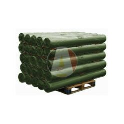 PE doek op rol, dekzeil, afdekzeil, bouwzeil, 2x100m, kleur groen, 150gr 